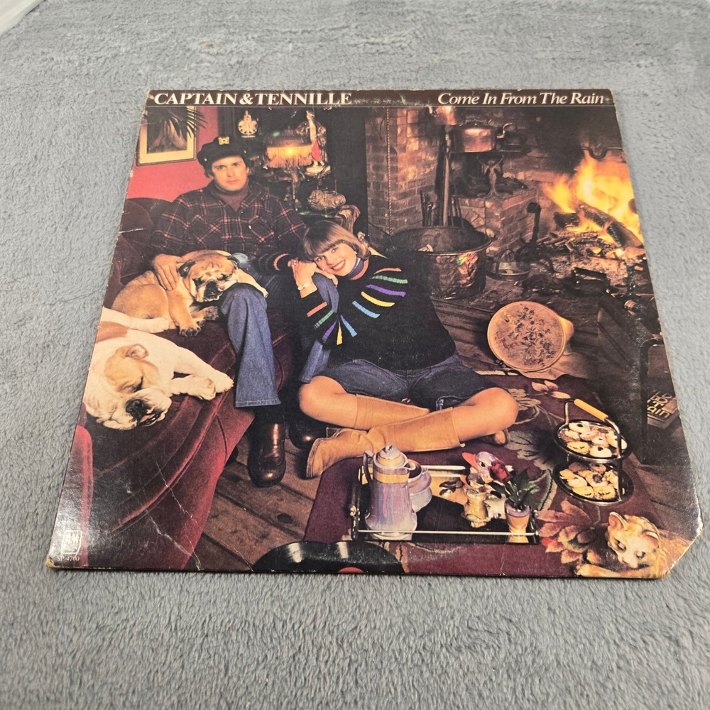 Captain & Tennille Come In From The Rain Vinyl LP Album 1977 A&M SP-4700 Pop